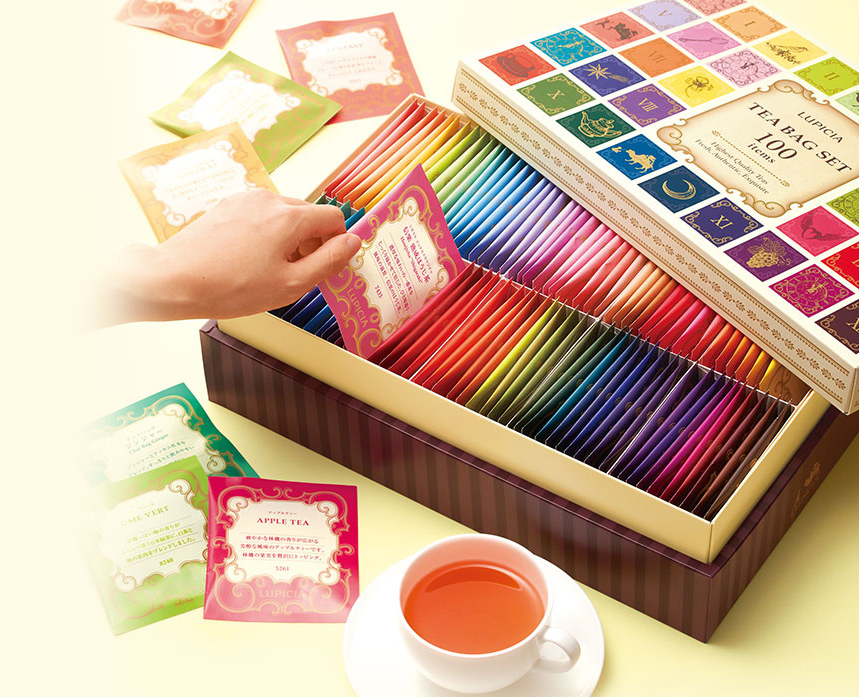 LUPICIA Limited Edition 100 Tea Bag Set Images