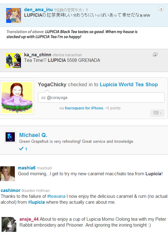 What People Are Saying About LUPICIA Around The