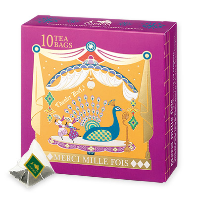 Merci Mille Fois Tea Bags Gift Box Xmas 2023