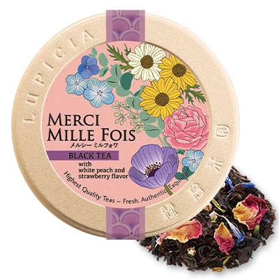 Merci Mille Fois Special Label Tin - Flower