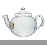 GLASS TEA POT 