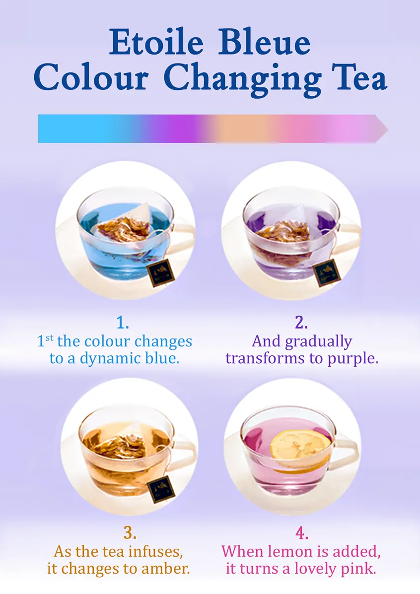 Etoile Bleue - Colour Changing Herbal Tea Bags
